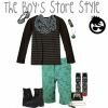 New Boys Style - Skulls and Bones Shorts