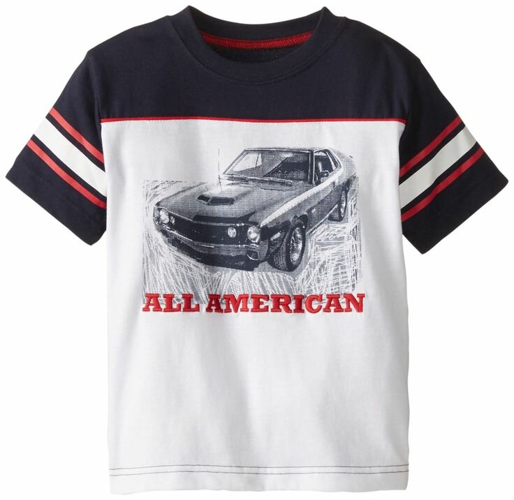 Boys' All America Car Shirt by Kitestrings (Size: 4)