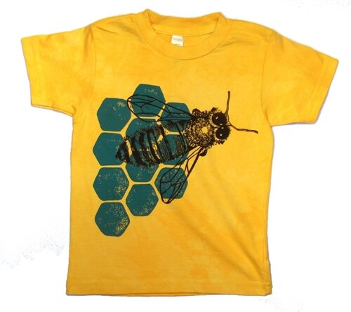 Wugbug Clothing Boys' Honey Bee Shirt (Size: 2T)