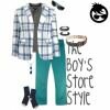 New Boys Style - A Little Teal for Today
