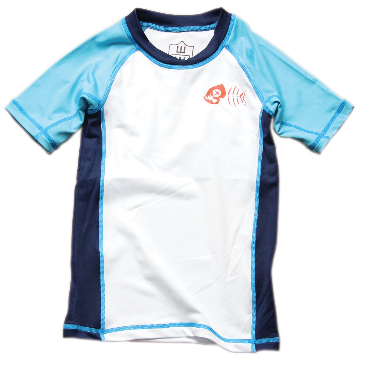 Boys' Nothing But Bones Rash Guard by Wes and Willy (Size: 6)