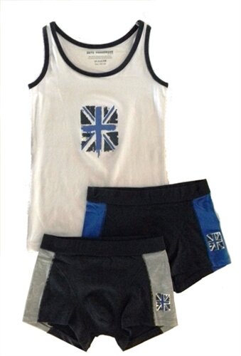 Boy's Underwear Set by Apollo (Color: White, European Size: 86-98 (1-2 Years))