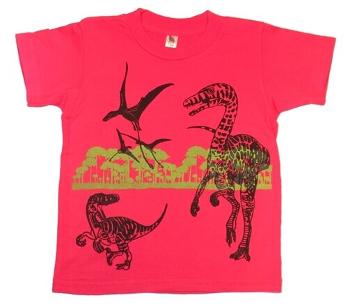Boys' Dinosaurs Shirt by Wugbug Clothing (Size: 2T)